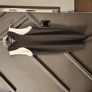 Black and white dress